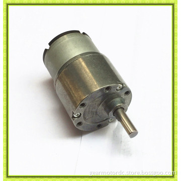 Reversible metal gearbox OD37mm high torque 300rpm 24v dc gear motor